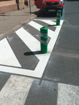 Zvýšení bezpečnosti chodců před základní školou Komenského