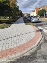 Oprava zbývající části chodníku v ulici Máchova